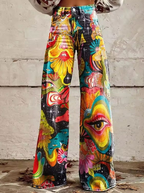 Tove ™ - Pantaloni Vintage Boho