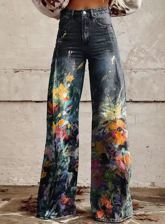 Tove ™ - Pantaloni vintage boho
