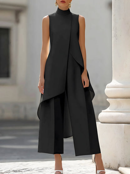 Germine - Salopetă Cu Drapaje Elegante