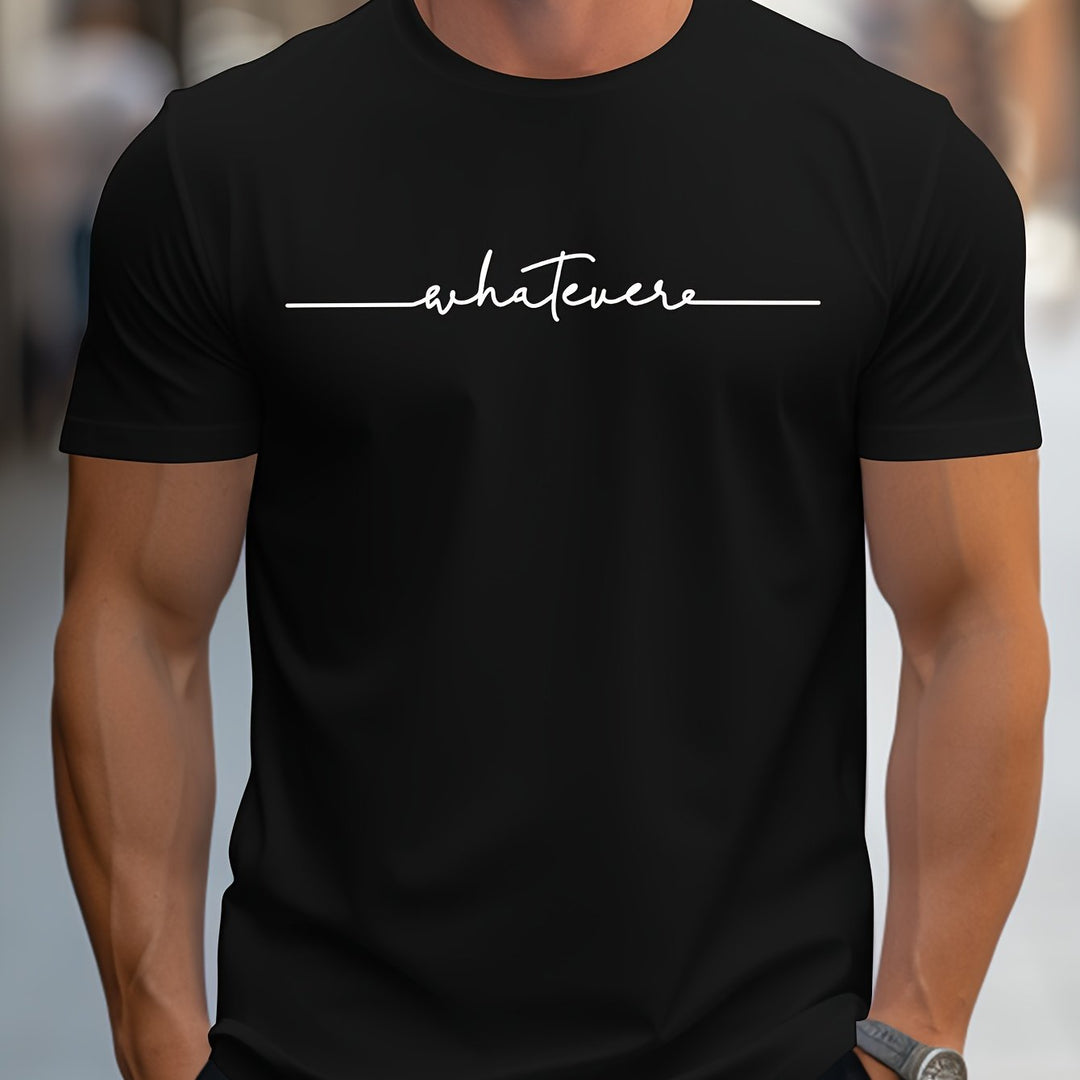 Keenan - Tricou Confortabil Cu Inscripție