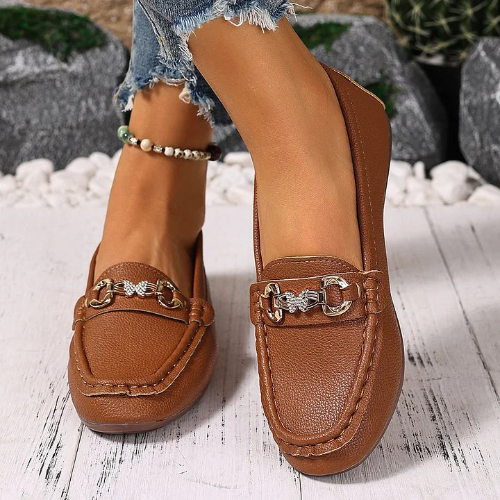 Aleeda - Mocasini Eleganți Antiderapanti