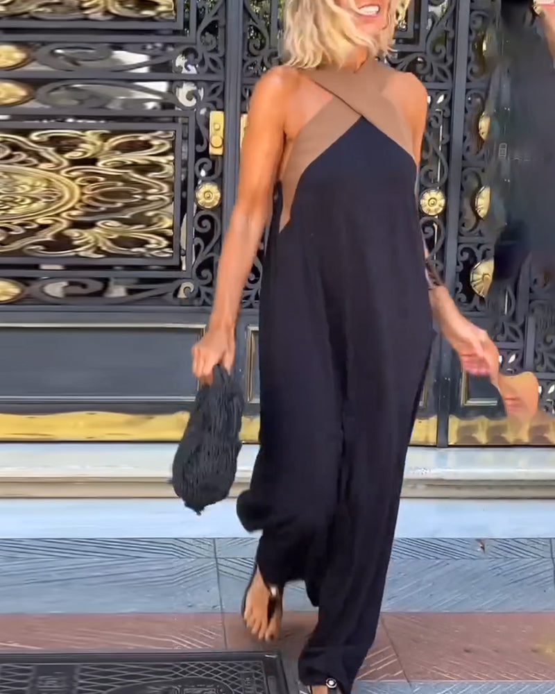 Giana - Rochie Elegantă Fără Spate, cu Decolteu încrucișat