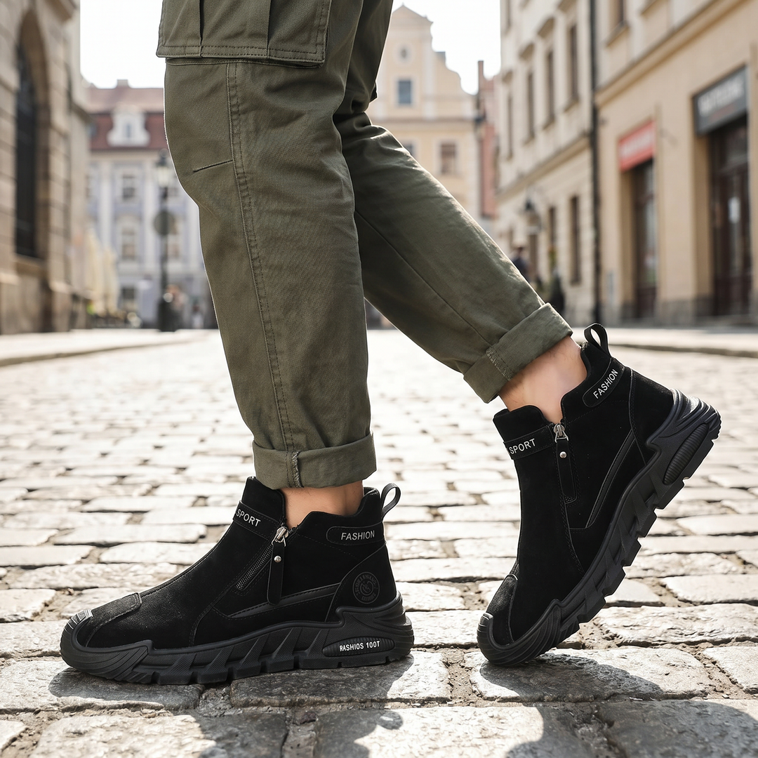 Jaquarius – Adidași Moderni cu Fermoar Lateral