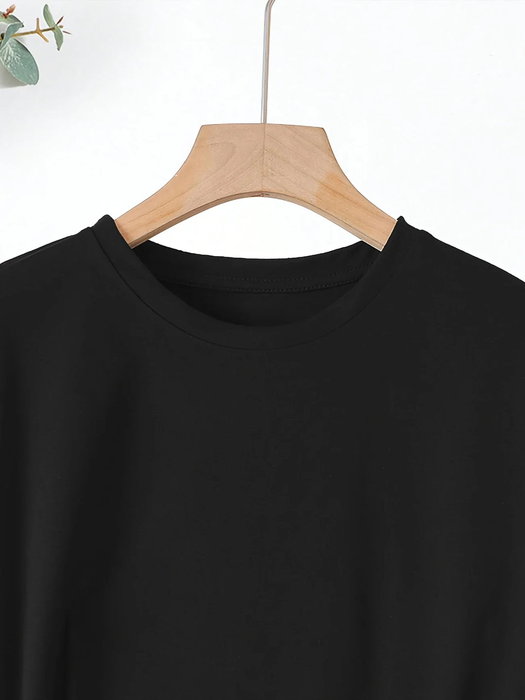 Larson - Tricou Casual Cu Mâneci Scurte și Imprimeu în Formă De Inimă