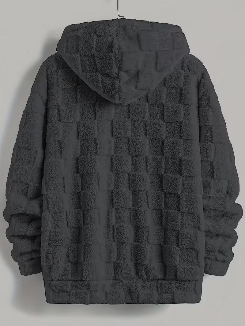 Karun – Jachetă Cu Glugă Din Fleece, Cu Fermoar