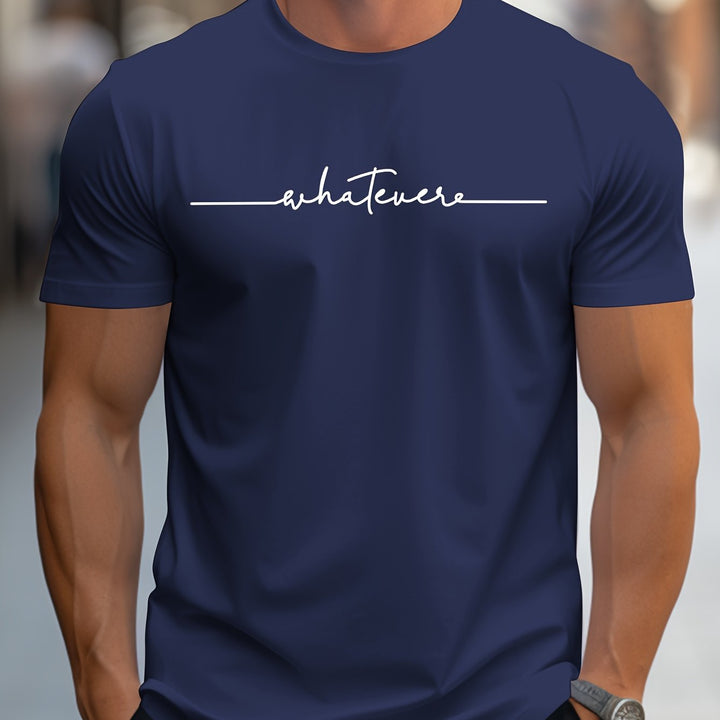 Keenan - Tricou Confortabil Cu Inscripție