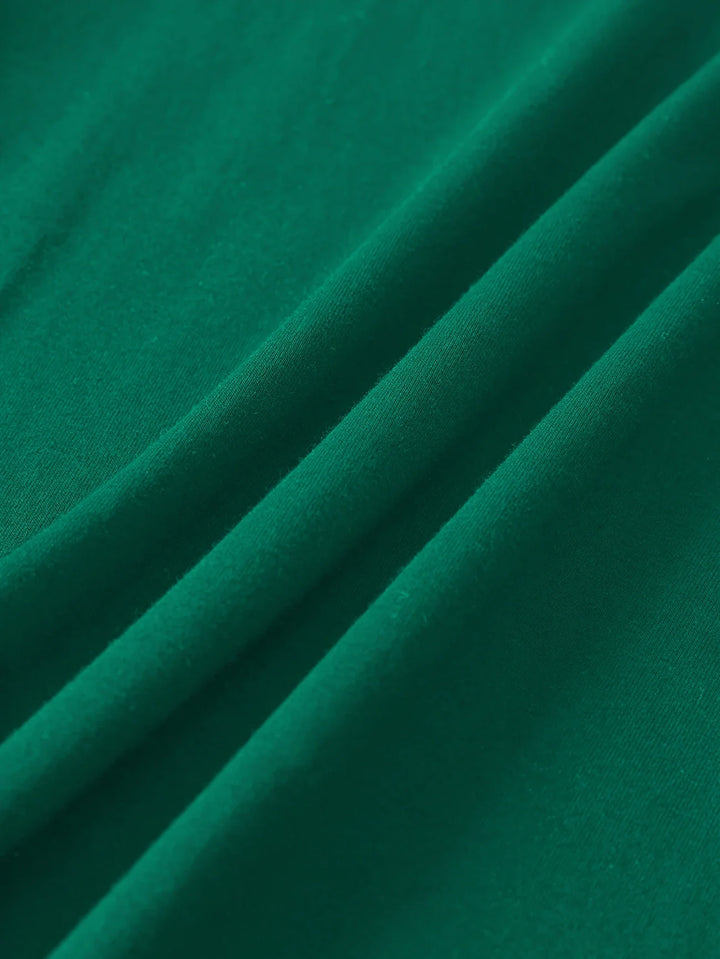 Larson - Tricou Casual Cu Mâneci Scurte și Imprimeu în Formă De Inimă