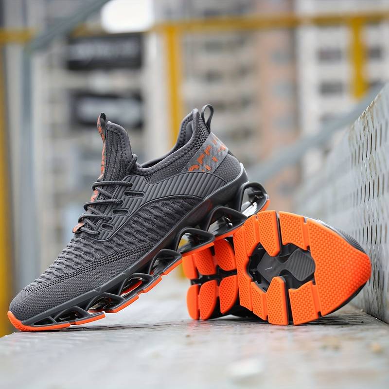 Shmuel - Adidași Casual Geometrici cu șireturi