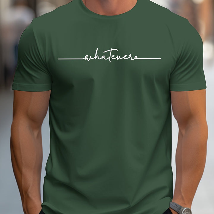 Keenan - Tricou Confortabil Cu Inscripție