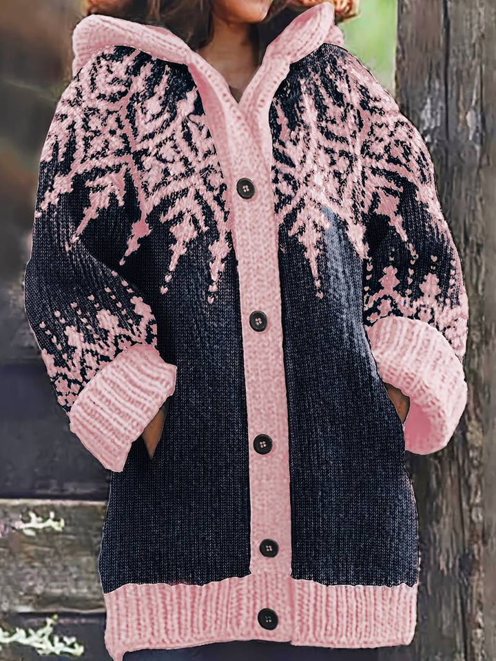 Hadassah - Palton Elegant De Iarnă Din țesătură Oversized