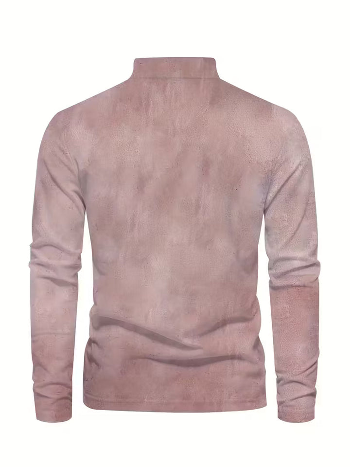 Giles - Cămașă Elegantă Cu Imprimeu 3D Cu Barcă Cu Pânze