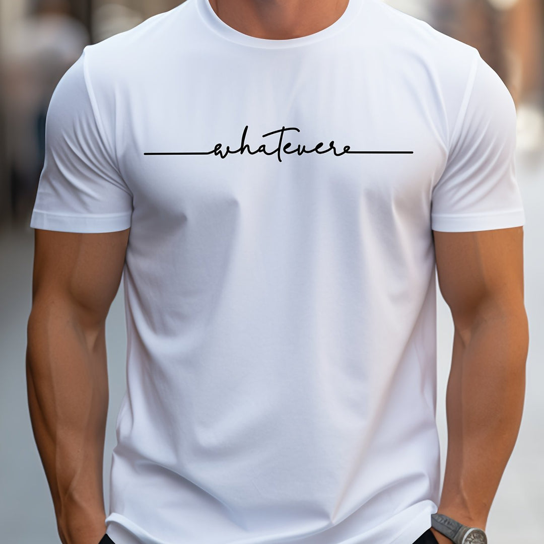 Keenan - Tricou Confortabil Cu Inscripție