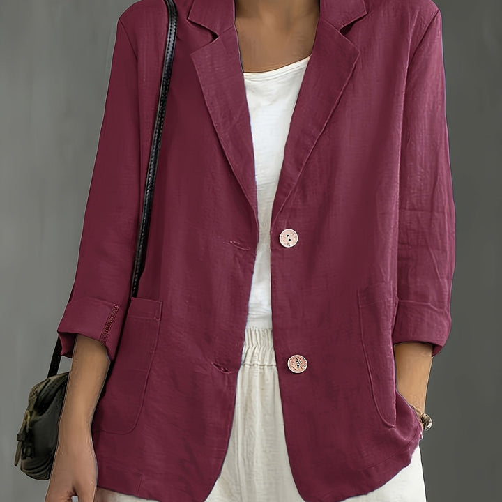 Jayde – Blazer Elegant Din Bumbac