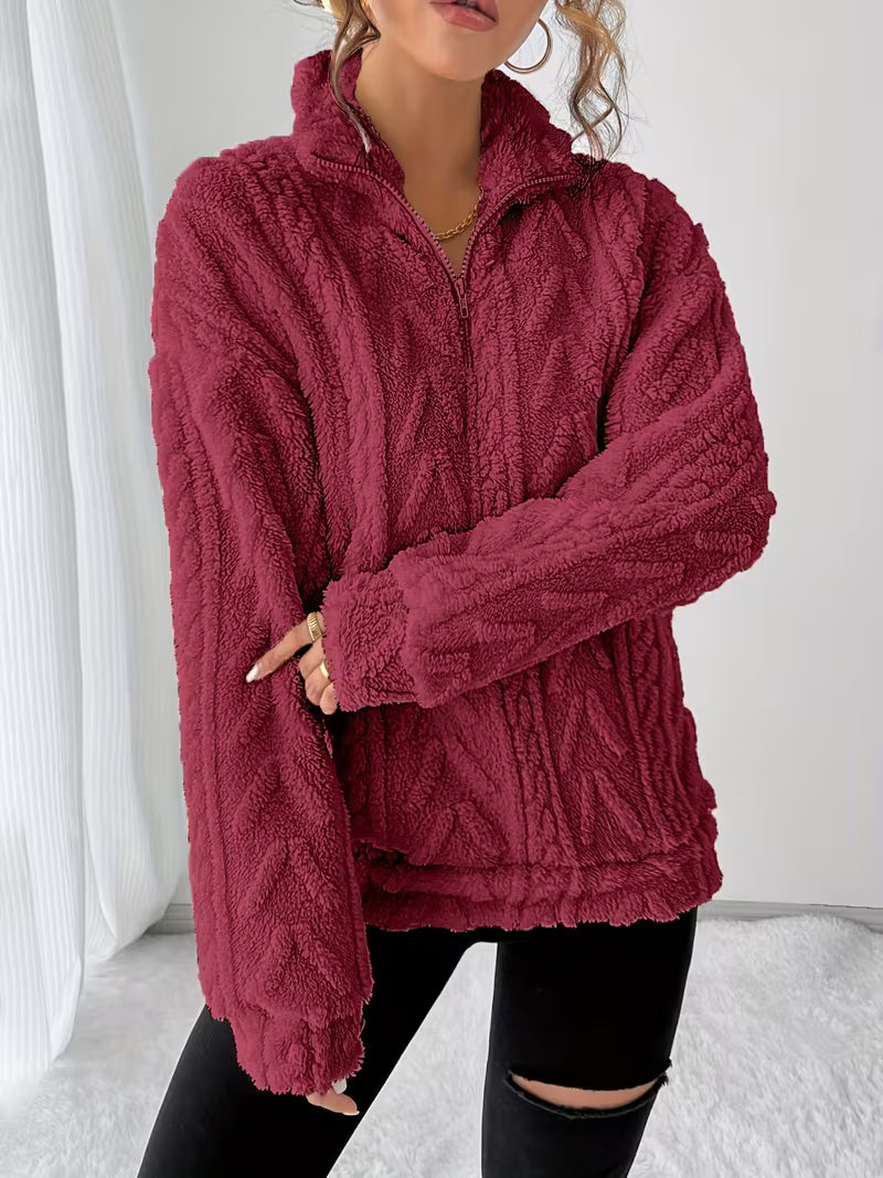 Nessia – Hanorac Versatil Din Fleece, Care Ține De Cald