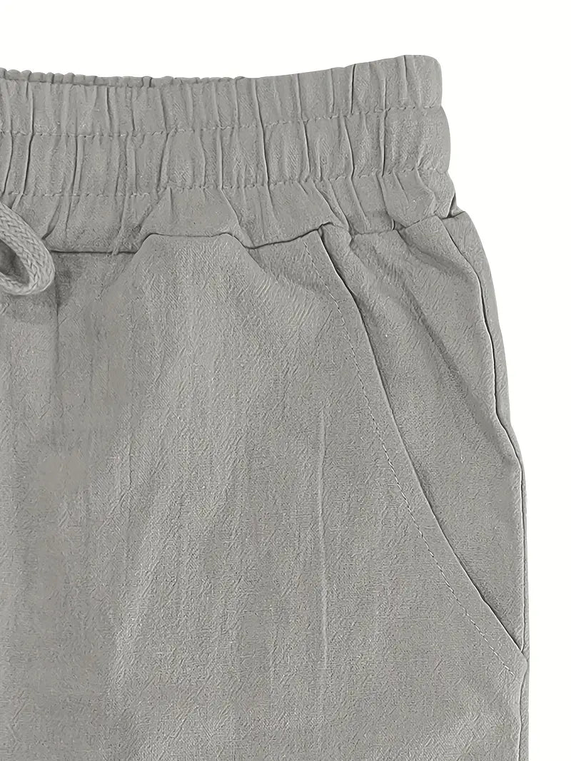 Babaev - Pantaloni Eleganți Din In