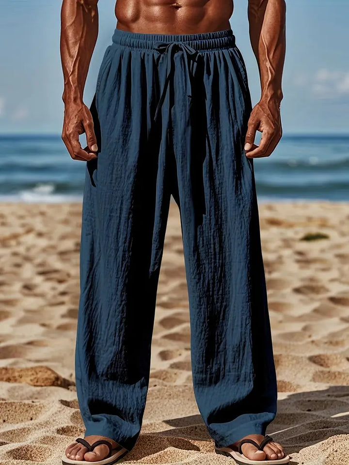 Babaev - Pantaloni Eleganți Din In