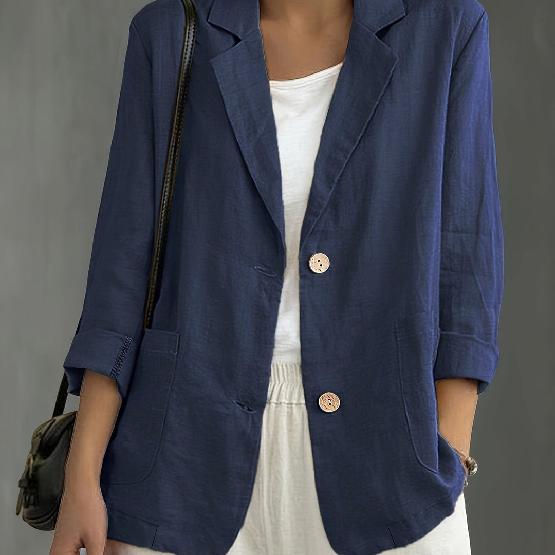 Jayde – Blazer Elegant Din Bumbac