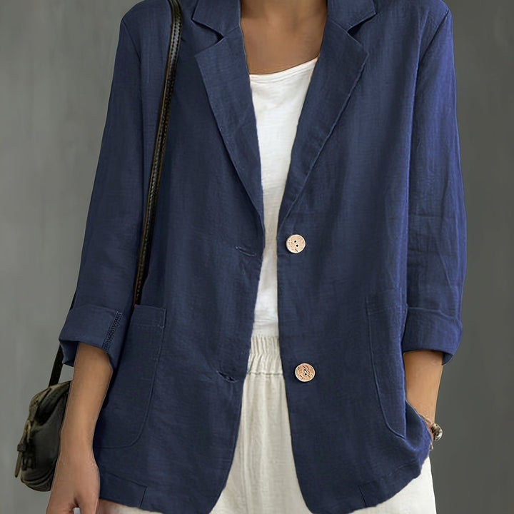 Jayde – Blazer Elegant Din Bumbac