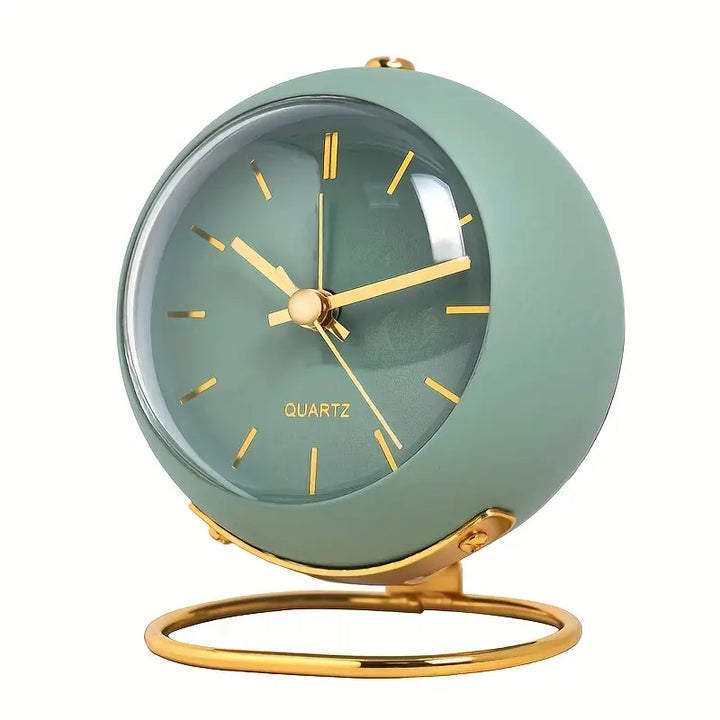 NordAura - Ceas De Birou Slențios Inspirat Din Stilul Nordic Pentru Decorul Casei