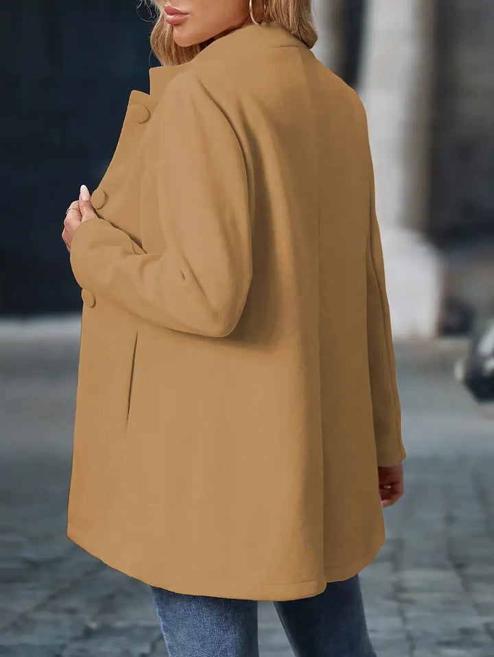 Enrietta - Blazer Elegant Cu Un Singur Rând De Nasturi