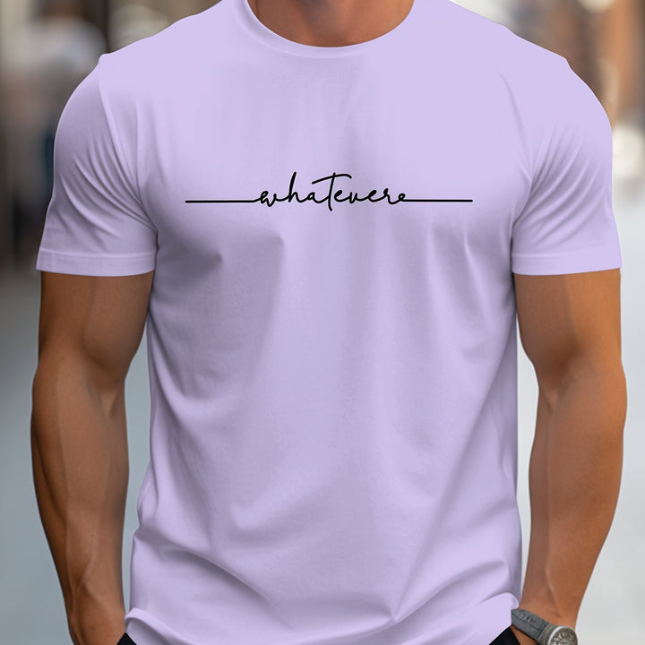 Keenan - Tricou Confortabil Cu Inscripție