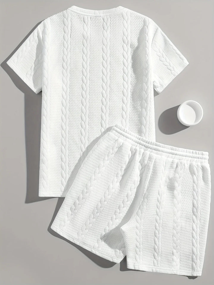 Archie - Set Casual Din Două Piese Tricotate