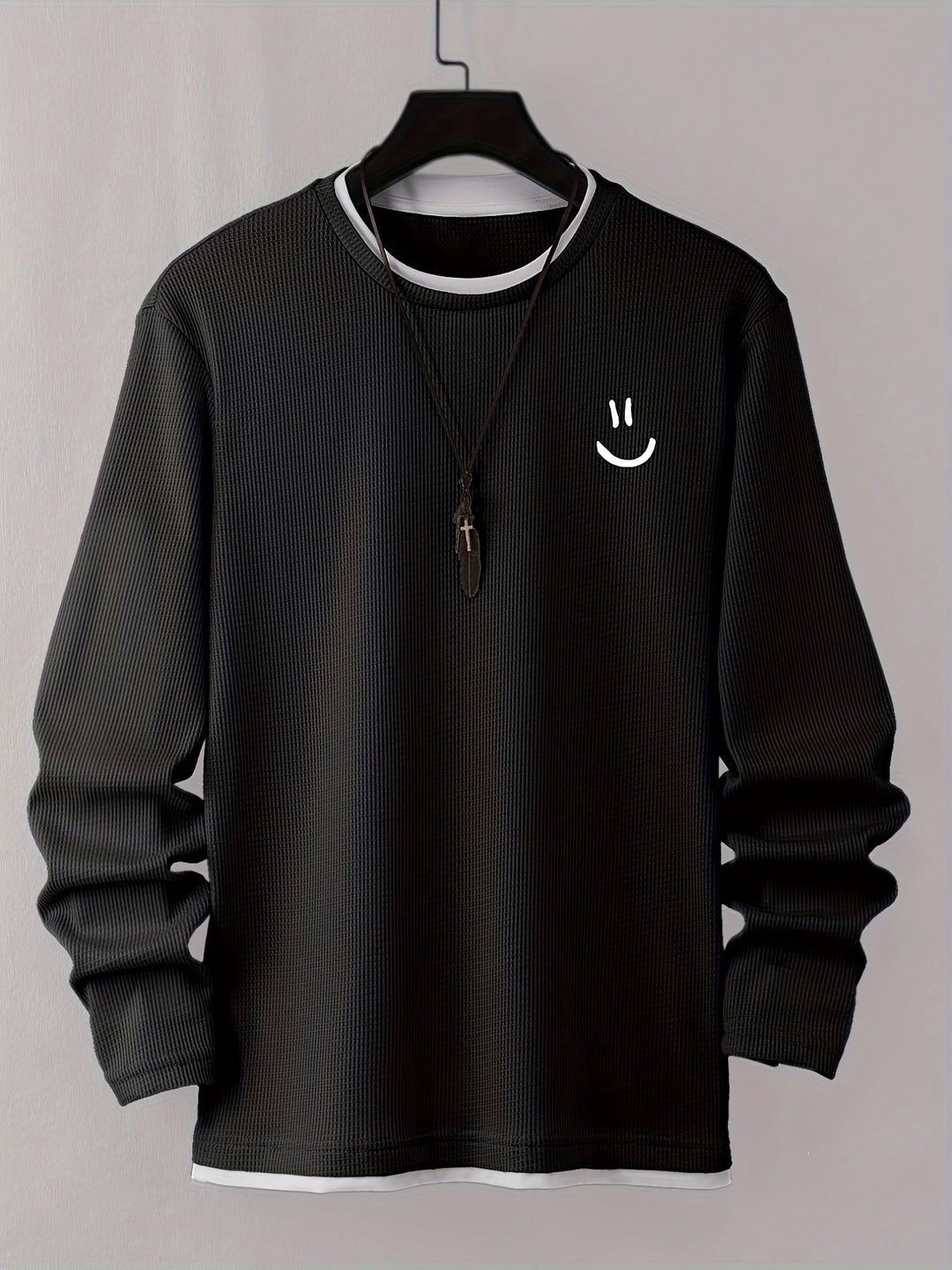 Desmond - Cămașă Cu Mâneci Lungi Si Imprimeu Cu Imprimeu cu față