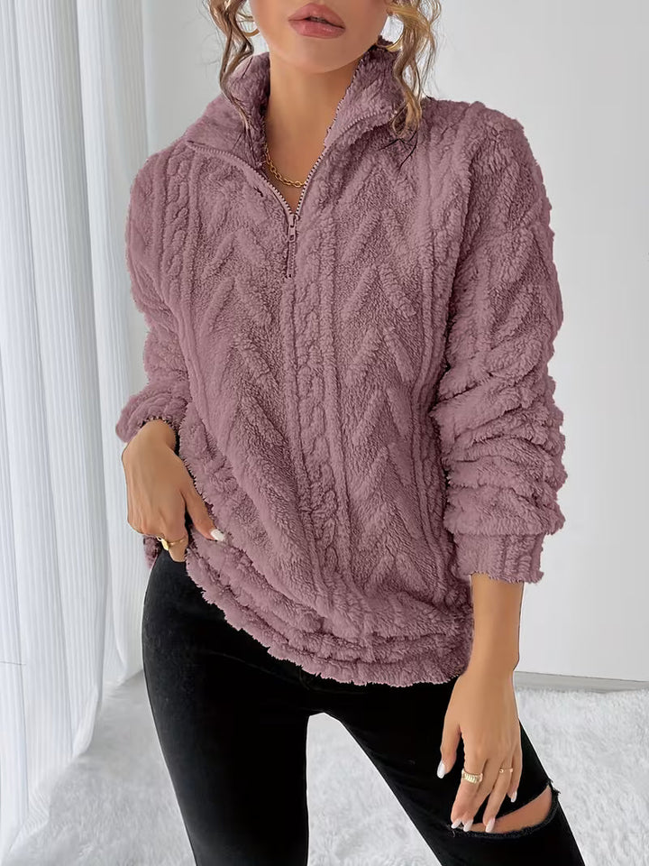 Nessia – Hanorac Versatil Din Fleece, Care Ține De Cald