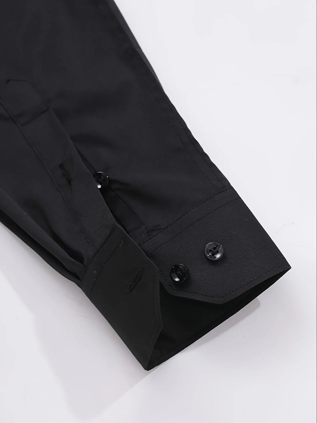 Byron - Cămașă Elegantă Cu Mâneci Lungi și Nasturi