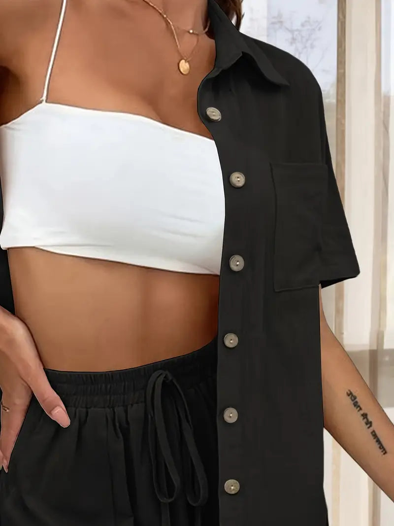 Fani - Setează Elegant Din Două Piese Pentru Vară