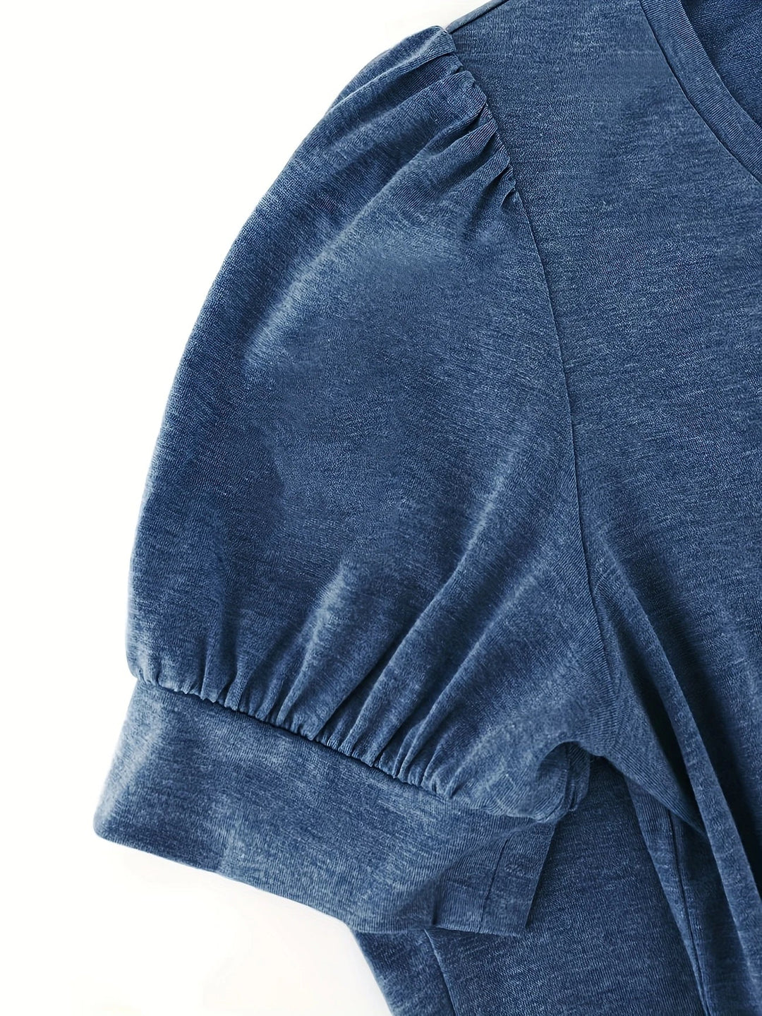 Kizzy - Tricou Cu Mâneci Scurte Si Petale Respirabile