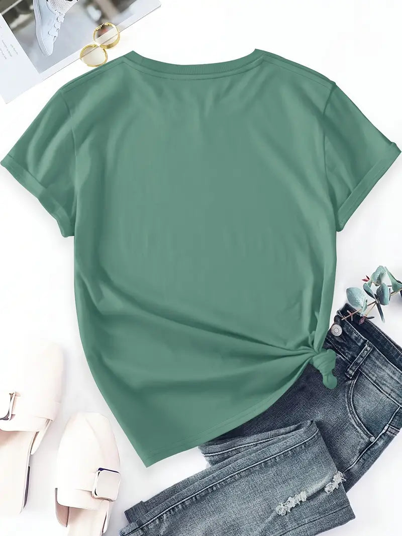 Aimilia - Tricou Cu Mâneci Scurte și Imprimeu Floral De O Eleganță Deosebită