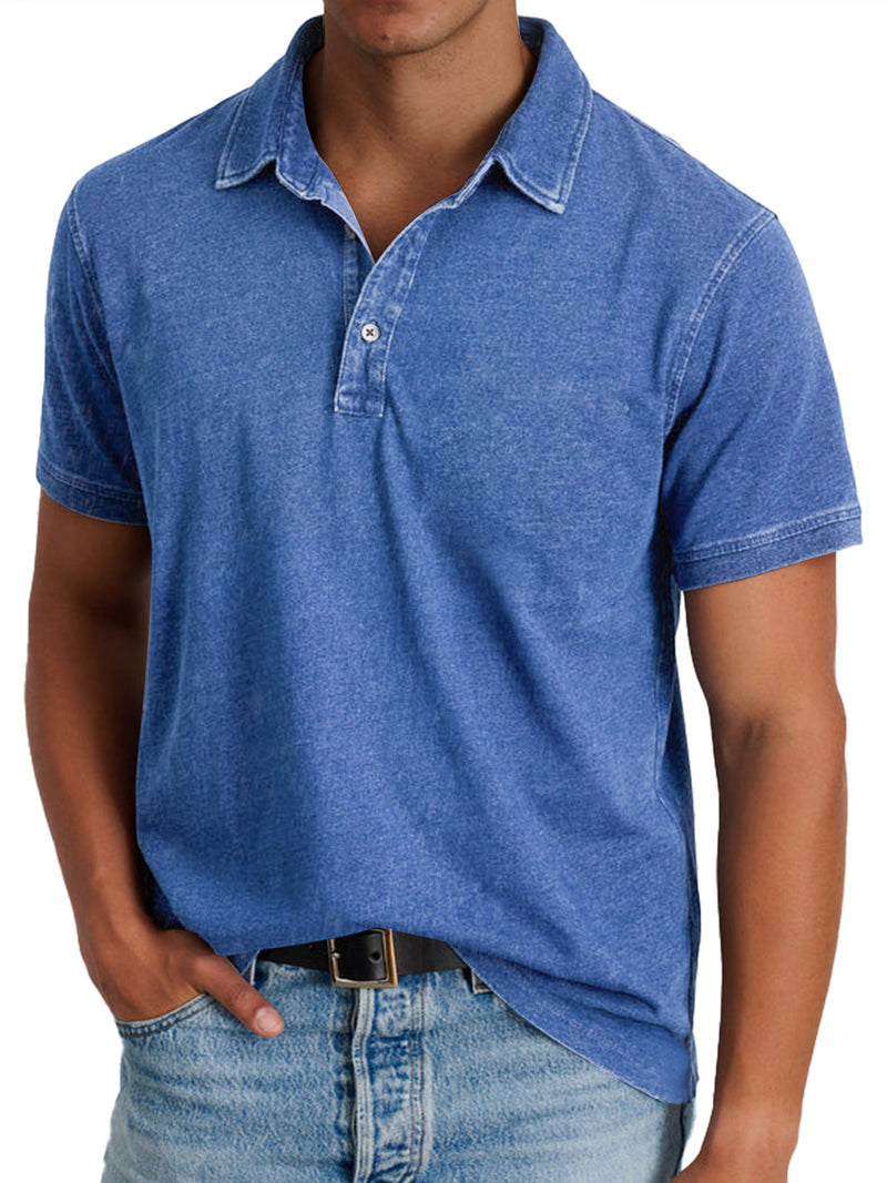 Nikolas - Tricou Polo Cu Mânecă Scurtă