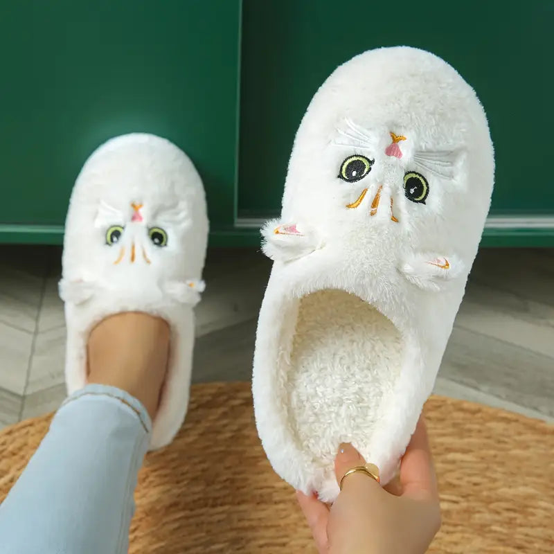Pheline - Papuci Drăguți Cu Model De Pisică