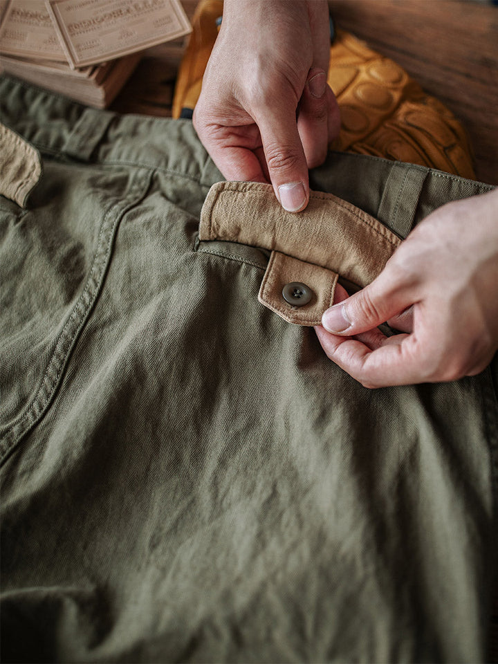 Ibrahim - Armată M-47 Eșapament Twill Pantaloni