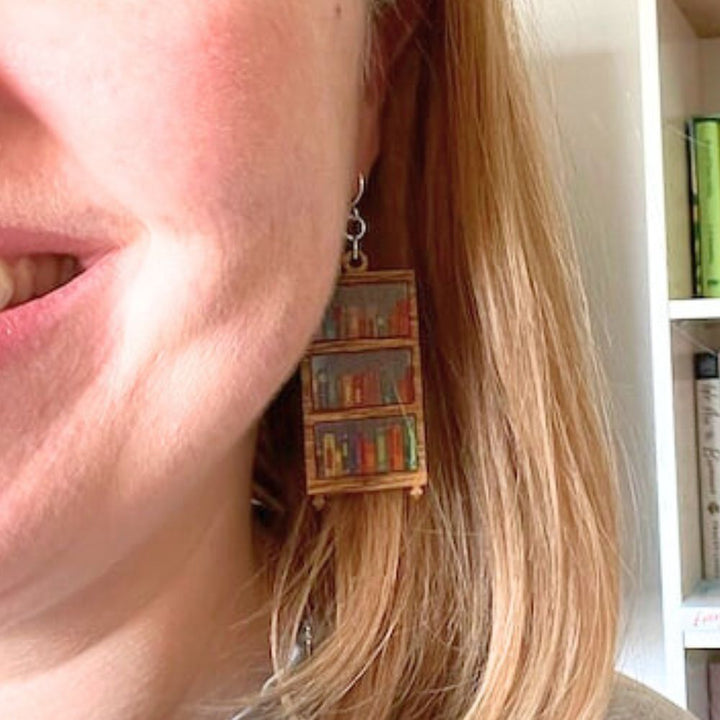 Kamia - Pereche de Cercei Pentru Iubitorii de Cărți