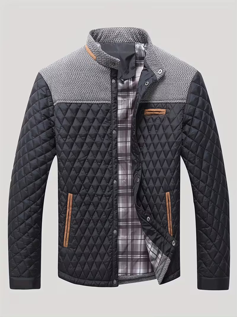 Stetson – Jachetă Matlasată Cu Patchwork Cu Diamante
