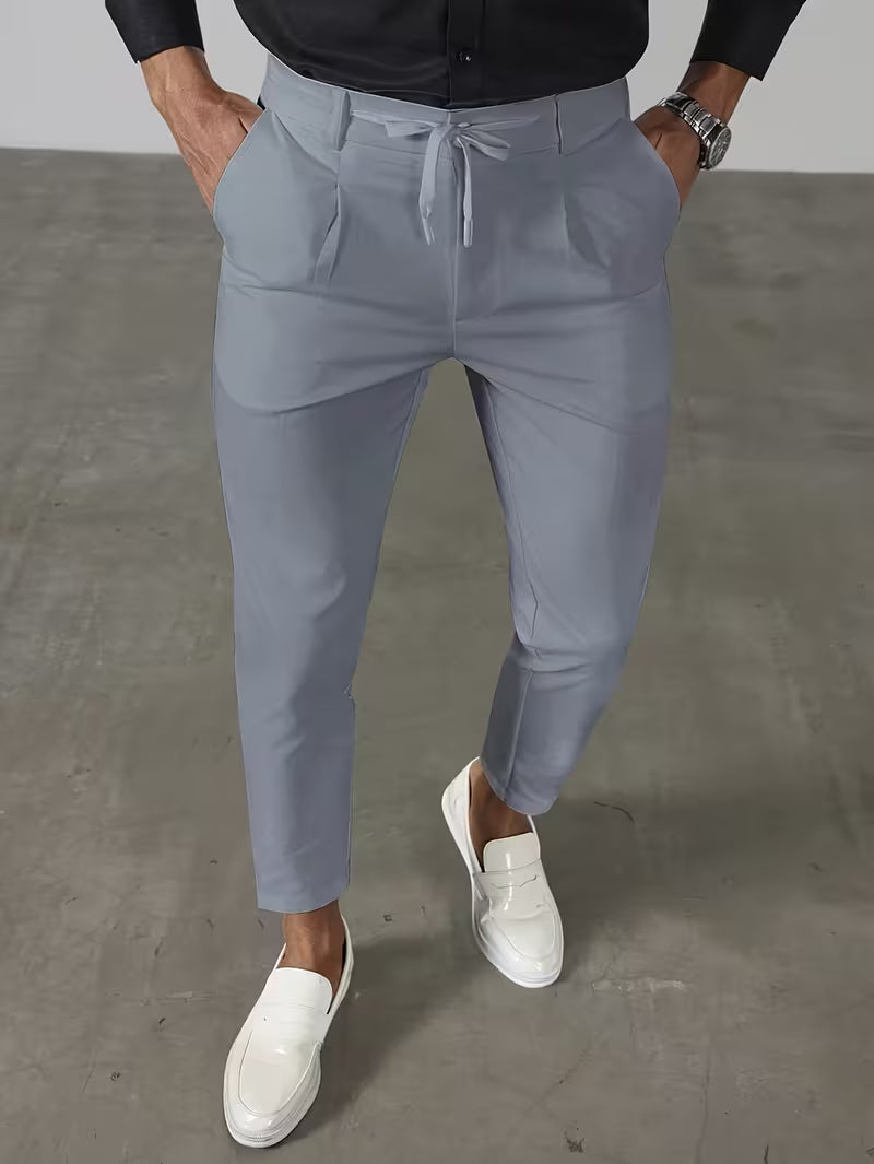 Krsto – Pantaloni Cu Talie De Înaltă Calitate