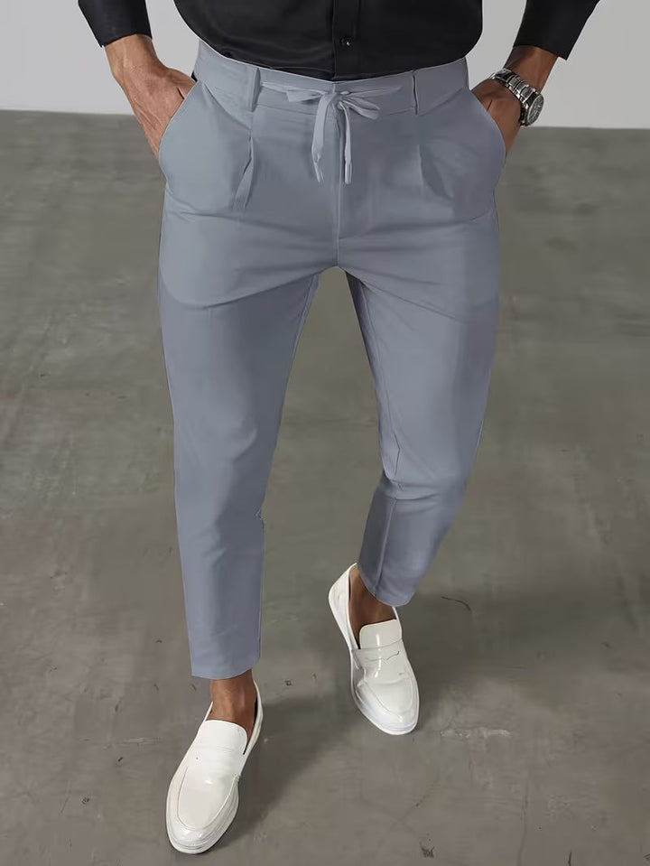 Krsto – Pantaloni Cu Talie De Înaltă Calitate