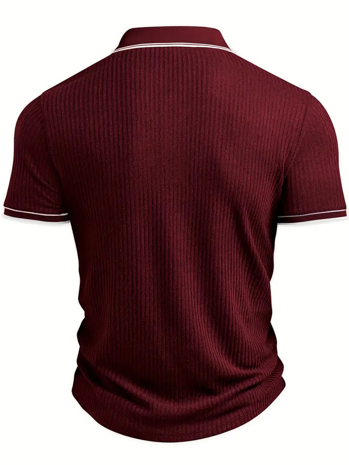 Orestis - Polo Elegante Cu Mâneci Scurte