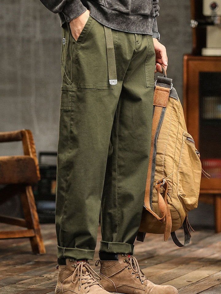 Rasmus - Pantaloni Cargo Eleganți Cu Buzunare