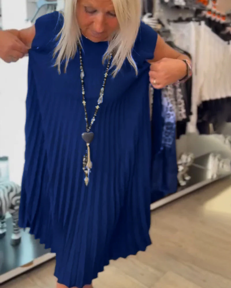Shihua - Rochie Plisată La Modă