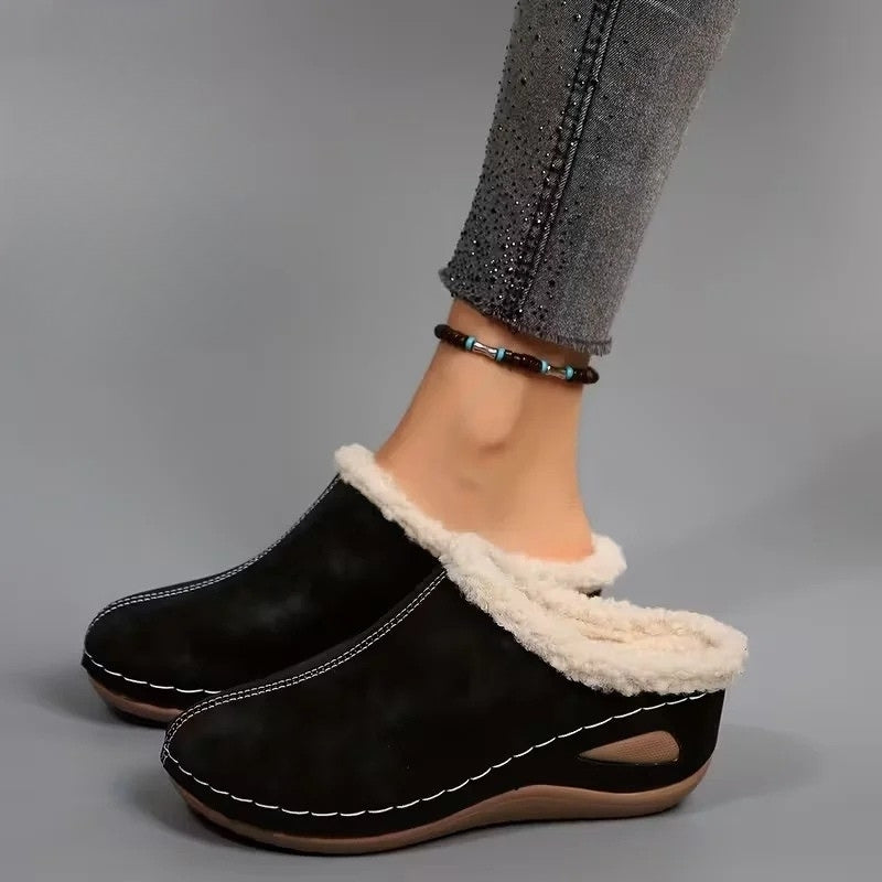 Lirona - Mocasini Confortabili Fără șireturi Cu Căptușeală Din Fleece