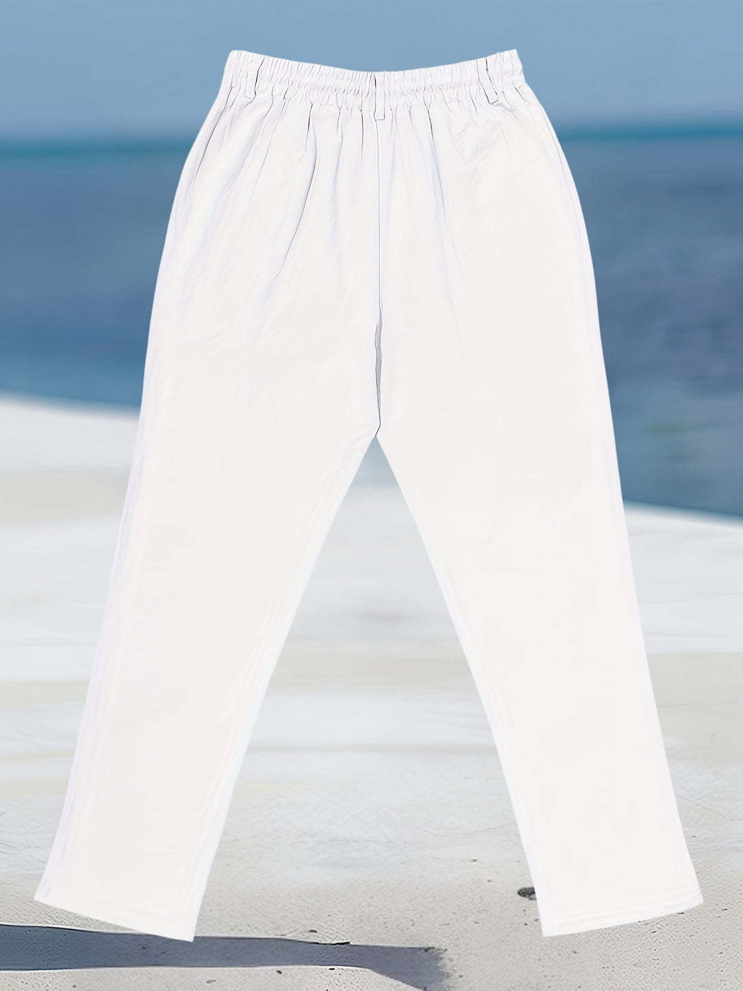 Aznar - Pantaloni Dezinvolt Din In Elastice