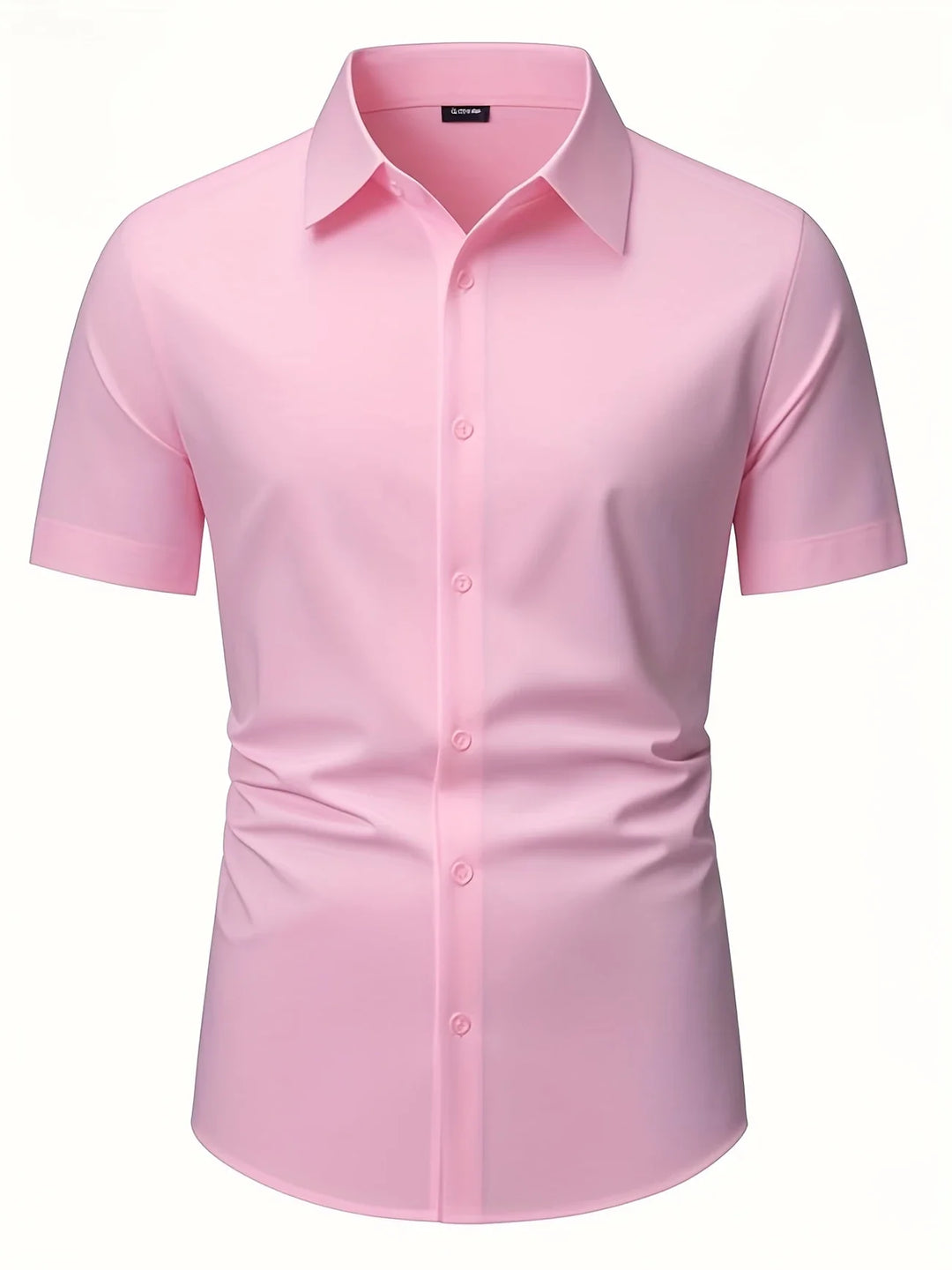 Ezra - Cămașă Elegantă Croială Slim Cu Nasturi