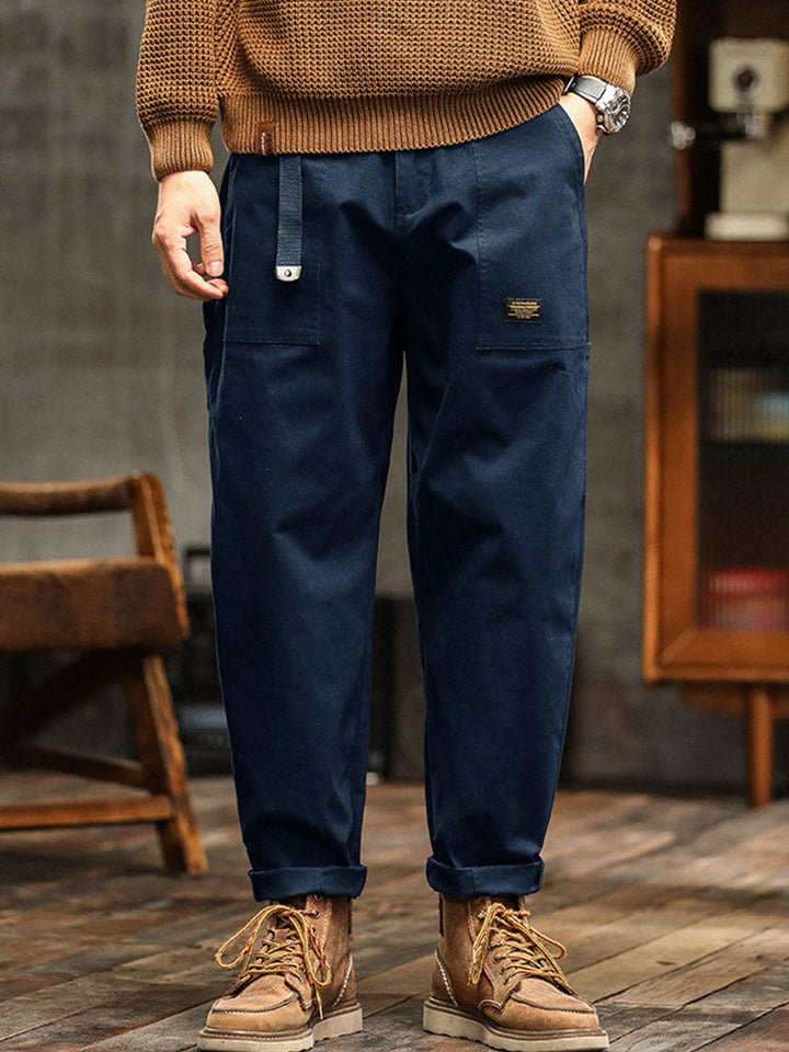 Rasmus - Pantaloni Cargo Eleganți Cu Buzunare
