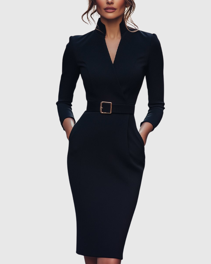 Meirav - Rochie Midi Elegantă