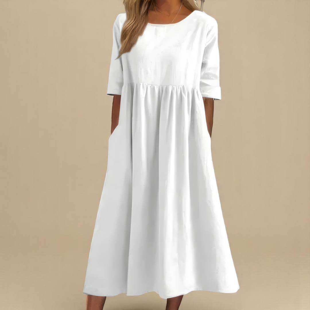 Cecilija - Rochie Din Bumbac Respirabil