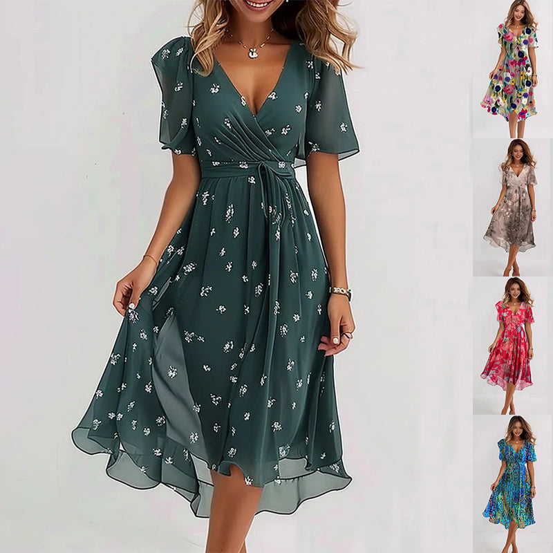 Nallely - Rochie Elegantă de Vară