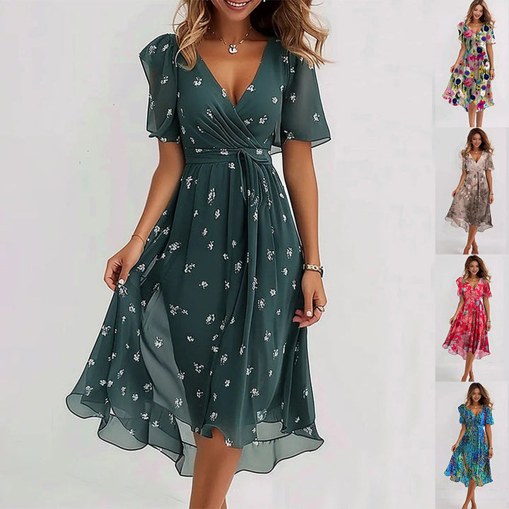 Nallely - Rochie Elegantă de Vară